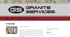 Desktop Screenshot of graniteservicesllc.com